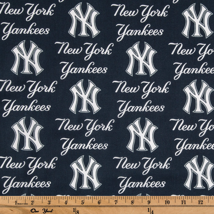 Mlb New York Yankees Cotton Fabric Hobby Lobby 1193614